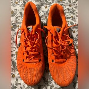 Orange Nike Lunarglide sneakers men’s 10